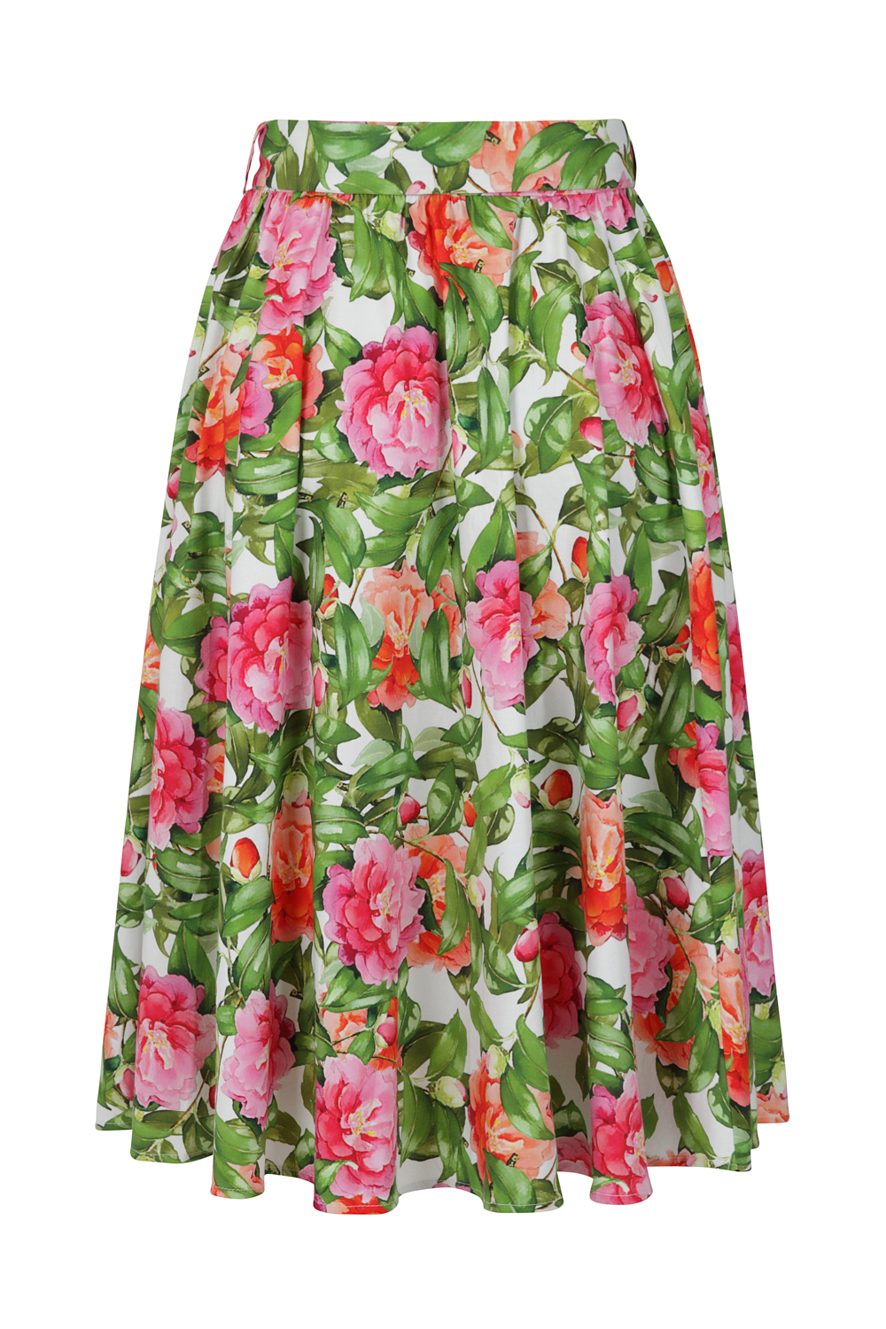 Francine Floral Swing Skirt